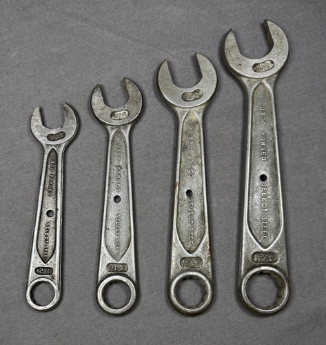 Vintage 4pc combo spanner - combo,
